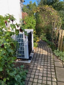 Mitsubishi heat pump installation
